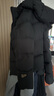 高梵【田栩寧同款】黑金鵝絨服機能5.0五格2025男士羽絨服 黑色5.0 XL 曬單實(shí)拍圖