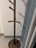 棲音閣實(shí)木衣架落地臥室衣帽架客廳掛衣服架子落地衣架家用立式掛包架 曬單實(shí)拍圖
