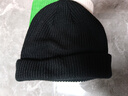 GOLOVEJOY高樂(lè )捷針織帽冷帽女秋冬季男保暖防風(fēng)戶(hù)外徒步登山帽子毛線(xiàn)帽黑色 曬單實(shí)拍圖
