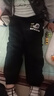 真維斯兒童褲子男童秋冬加絨休閑運動(dòng)褲帥氣加厚保暖百搭外穿中大童衛褲 黑 J飛行宇航X 140 曬單實(shí)拍圖
