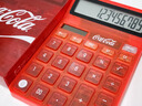 KACO可口可樂(lè )聯(lián)名LEMO樂(lè )邁雙電源計算器12位大屏幕桌面計算機辦公用品文具 紅色1臺 曬單實(shí)拍圖