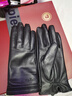 皮爾卡丹真皮手套女士可觸屏100%山羊皮戶(hù)外開(kāi)車(chē)騎行加絨保暖防風(fēng)禮盒裝L 曬單實(shí)拍圖
