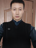 恒源祥 純羊毛背心男馬甲秋季套頭V領(lǐng)針織羊毛衫坎肩內搭無(wú)袖男式毛衣 曬單實(shí)拍圖