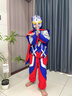 ULTRAMAN奧特曼衣服男童加絨加厚發(fā)光冬裝兒童賽羅男孩冬季套裝蜘蛛俠童裝 披風(fēng)款【賽羅】（發(fā)光）（加絨加厚） 【披風(fēng)+套裝】 130 【建議身高120-130cm】 曬單實(shí)拍圖