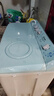 海爾半自動(dòng)洗衣機大容量家用雙缸洗衣機雙桶雙電機強勁動(dòng)力洗脫分離防鼠底座漏電保護操作簡(jiǎn)單 Leader新品15公斤 雙缸 丨噴淋漂洗+抗菌波輪 曬單實(shí)拍圖