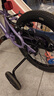 迪卡儂兒童自行車(chē)單車(chē)腳踏車(chē)男孩女孩寶寶童車(chē)OVBK 16寸兒童自行車(chē)炫光紫 【鋁架】 單速 曬單實(shí)拍圖