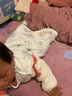 貝肽斯嬰兒睡袋暖姜恒溫兒童背心睡袋嬰幼兒防踢被睡衣秋冬中厚 甜夢(mèng)M 曬單實(shí)拍圖