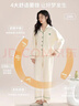浪莎睡衣女秋冬季純棉100%長(cháng)袖長(cháng)褲25年新款簡(jiǎn)約大碼家居服套裝可外穿 01N10509女 2XL 曬單實(shí)拍圖