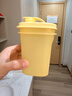 特百惠（Tupperware）迷你纖巧壺自制果飲男女學(xué)生夏季冷水壺飲料水杯子 香草黃350ml 曬單實(shí)拍圖