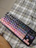 惠普（HP）GT87機械鍵盤(pán)無(wú)線(xiàn)有線(xiàn)藍牙三模gasket客制化 男女生高顏值側刻電競游戲辦公鍵盤(pán) 黑莓粉星矢軸 曬單實(shí)拍圖