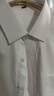 羅蒙長(cháng)袖襯衫男士純色白襯衫上班商務(wù)休閑職業(yè)工裝正裝襯衣開(kāi)衫男裝 曬單實(shí)拍圖