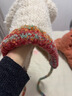 CHASEVEN韓系小熊帽子可愛(ài)大頭圍女款2026新款冬季綁帶針織保暖護耳雷鋒帽 波段小熊【米色】寬松大版顯臉小 曬單實(shí)拍圖