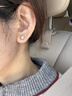 沄汧純銀999耳釘足銀耳飾耳環(huán)女2025新款生日禮物女生高級感首飾飾品 S999雪花鋯石耳釘一對 曬單實(shí)拍圖