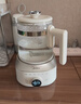 美的（Midea）全玻璃恒溫水壺恒溫壺嬰兒沖奶燒水壺電熱水壺養生壺1.5L TN15B01 曬單實(shí)拍圖