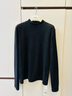 熱風(fēng)【商場(chǎng)同款】女打底衫上衣冬季新款半高領(lǐng)修身顯瘦內搭長(cháng)袖上衣 01黑色 XL 曬單實(shí)拍圖