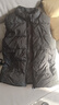 GLM棉馬甲男冬季棉服男寬松百搭加厚保暖坎肩運動(dòng)背心男黑色XL 曬單實(shí)拍圖