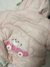 巴拉巴拉童裝兒童羽絨服男童女童連帽外套秋冬裝寶寶可愛(ài) 粉色小貓60334-白鴨絨 100 （充絨量42g） 曬單實(shí)拍圖