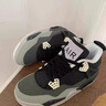 BAPE EDCV籃球鞋男莆田純原aj4厚底增高氣墊經(jīng)典板鞋aj3休閑運動(dòng)情侶鞋子男 aj4恐懼 【純原旗艦品質(zhì)】 42 曬單實(shí)拍圖
