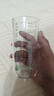 維艾（Newair）玻璃杯帶刻度牛奶杯早餐杯家用耐熱杯子透明水杯果汁飲料杯冷飲杯 300ml直身玻璃杯*1 曬單實(shí)拍圖