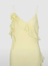 UR2025春季新款女裝波嬉度假風(fēng)荷葉邊吊帶連衣裙UWG750042 淺黃 (面料微透) M 曬單實(shí)拍圖
