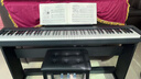 卡西歐（CASIO）電鋼琴EPS130黑色電子數碼鋼琴88鍵重錘初學(xué)單機+木琴架+禮包 曬單實(shí)拍圖