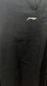 李寧（LI-NING）【加絨保暖】休閑長(cháng)褲男健身寬松加厚運動(dòng)褲百搭束腳收口衛褲子男 曬單實(shí)拍圖
