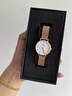 丹尼爾惠靈頓（DanielWellington）DW女士手表輕奢流金小眾石英鋼帶歐美女款腕表生日新年禮物送女生 曬單實(shí)拍圖