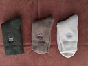 貓人3雙裝35%羊毛襪子男士襪子男冬季加厚保暖襪男毛圈襪睡眠襪男 曬單實(shí)拍圖