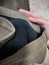 紫涵（ZIHAN）紫涵美式工裝風(fēng)闊腿褲女2024年冬季新款寬松顯瘦直筒街頭休閑褲子 咖色 M 曬單實(shí)拍圖