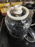 小質(zhì)養生壺1.5L全玻璃花茶壺0膠水0金屬恒溫煮茶器辦公室熱牛奶神器保溫壺家用燒水壺電熱水壺 曬單實(shí)拍圖
