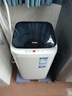 海爾（Haier）洗衣機小型全自動(dòng) 迷你嬰兒內衣洗衣機租房一人用 內衣褲洗小型家用 3KG XQBM30-218 曬單實(shí)拍圖