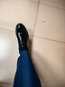 海瀾之家HLA皮鞋男商務(wù)休閑布洛克秋冬德比鞋子男HAAPXM2DAO093 黑色41 曬單實(shí)拍圖