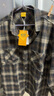 JEEP吉普襯衫男長(cháng)袖秋冬季休閑工裝外套寬松格子襯衣服男裝 咖啡格3XL 曬單實(shí)拍圖