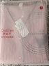 歐迪芬（Ordifen）純棉睡衣女春秋100棉長(cháng)袖兩件套家居服睡褲休閑時(shí)尚條紋粉色L 曬單實(shí)拍圖