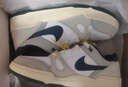 耐克NIKE板鞋男緩震FULL FORCE LO運動(dòng)鞋FZ3595-100白灰藍42.5 曬單實(shí)拍圖