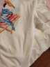 EP雅瑩女裝 國潮白色純棉印花oversize短袖t恤上衣 商場(chǎng)同款5323A 白色 L 曬單實(shí)拍圖