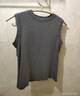 NOMe小高領(lǐng)背心女新款螺紋修身韓版可外穿打底背心內搭上衣 深灰色 XL 曬單實(shí)拍圖