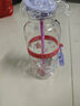名創(chuàng  )優(yōu)品（MINISO）吉伊卡哇吸管玻璃杯高硼硅喝水杯子辦公室學(xué)生女生-吉伊卡哇&飛鼠 曬單實(shí)拍圖