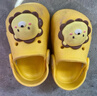 牧童兒童拖鞋夏男寶寶洞洞鞋軟底女童卡通洗澡嬰幼兒家居鞋奶獅黃150 曬單實(shí)拍圖