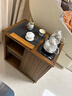 陶夢(mèng)居實(shí)木移動(dòng)小茶桌家用茶臺燒水壺一體茶水柜帶輪茶邊幾功夫茶盤(pán)茶車(chē) 曬單實(shí)拍圖