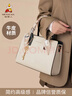 稻草人包包女包大容量牛皮輕奢手提包2025新款斜挎單肩包生日禮物送媽媽 曬單實(shí)拍圖