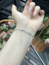 珍尚銀中國黃金麥穗銀手鏈女首飾生日3.8三八婦女節女神節禮物女友老婆 曬單實(shí)拍圖