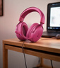 邁從（MCHOSE）V9 Pro游戲耳機頭戴式電競電腦耳機三角洲行動(dòng)fps吃雞聽(tīng)聲辨位電競芯片7.1聲道無(wú)線(xiàn)藍牙有線(xiàn) 【V9 Pro 無(wú)線(xiàn)7.1版】53mm大動(dòng)圈漿果紅 曬單實(shí)拍圖