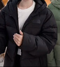 The North Face北面羽絨服男戶(hù)外鵝絨防潑水保暖外套8GK1 黑色/JK3 2XL 曬單實(shí)拍圖