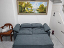 斐思萊樂(lè )折疊沙發(fā)床單雙人客臥兩用伸縮床小戶(hù)型云朵沙發(fā)多功能可拆洗沙發(fā) 大象灰1.8m三人位【可拆洗】 曬單實(shí)拍圖