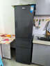 志高（CHIGO）289升三門(mén)冰箱家用小型一級能效大容量冷藏保鮮軟冷凍分區存儲 出租房節能三溫區電冰箱 以舊換新 【289升三門(mén)三溫區 一級能效 深灰色】 曬單實(shí)拍圖