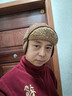 ESQTJF網(wǎng)紅ins羊羔絨加厚保暖鴨舌護耳帽子男女秋冬加厚騎車(chē)飛行雷鋒帽 咖啡色 M（56-58cm） 曬單實(shí)拍圖