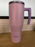 膳魔師（THERMOS）保溫杯1.1L大容量吸管雙飲水杯子冰霸杯男女士學(xué)生巨無(wú)霸TSKP-PL 曬單實(shí)拍圖