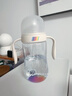 bebebus鉆光學(xué)飲杯重力球吸管水杯tritan一歲以上寶寶牛奶杯非奶瓶280ml 曬單實(shí)拍圖