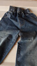 木木屋童裝女童牛仔褲春秋款中大童復古懷舊牛仔闊腿長(cháng)褲兒童春季褲子潮 曬單實(shí)拍圖